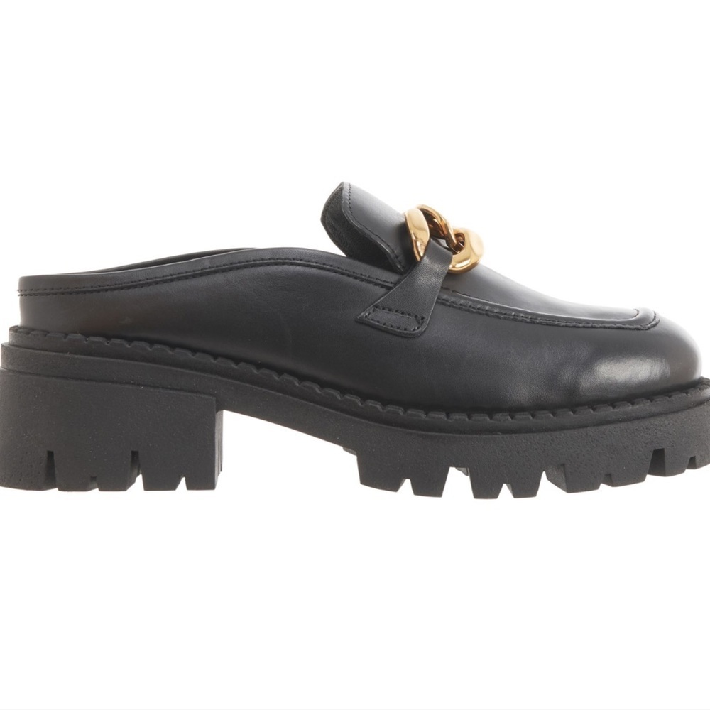 Free People Leather Lyra Link Mule Shoes - Picture 3 of 6